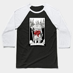 The Three of Swords - The Tarot Restless Baseball T-Shirt